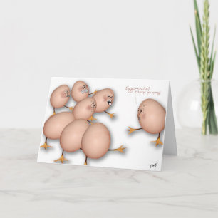 Tarjeta ¡Eggsercise!