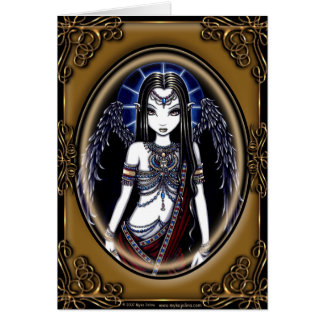 Tarjeta egipcia del ángel de "Nefertari"