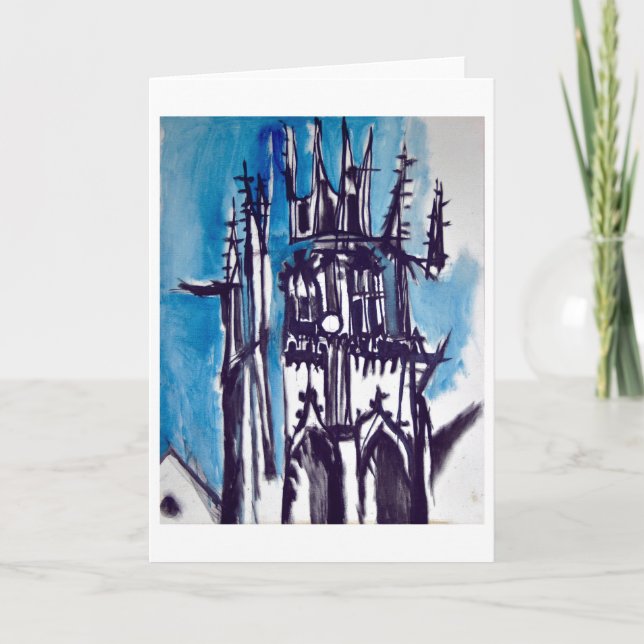 Tarjeta Eglise de la Madelaine (Anverso)