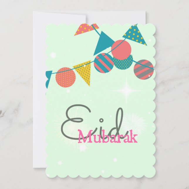 Tarjeta Eid (Anverso)