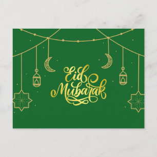 Tarjeta Eid "Eid Mubarak"