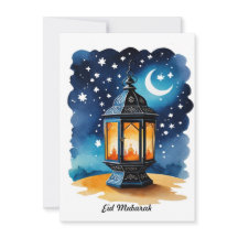 Tarjeta Eid Mubarak