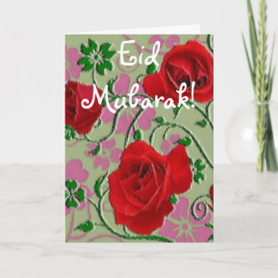 Tarjeta Eid Mubarak