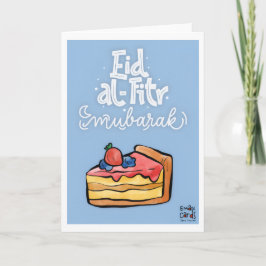 Tarjeta Eid ul Fitr Mubarak - Postre