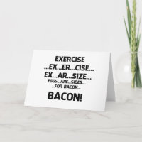 Ejercicio. .BACON