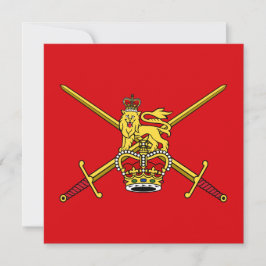 Tarjeta Ejército Británico (Militar del Reino Unido)