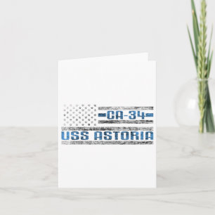 Tarjeta Ejército Estadounidense Ca-34 De Astoria