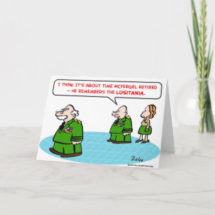 Tarjeta ejército retirarse recordar lusitania