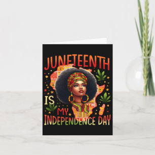 Tarjeta El 11 De Junio Es Mi Día De Independencia La Histo