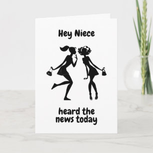 TARJETA EL **18º CUMPLEAÑOS DE NIECE** QUÉ CUMPLEAÑOS ESPE