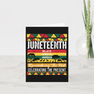 Tarjeta El 18 de junio es mi Día de la Independencia Áfric