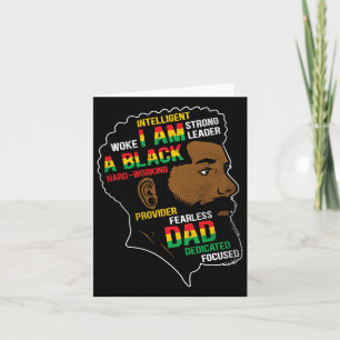 Tarjeta El 19 de Junio Es Mi Padre Negro Día De La Indepen
