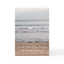 El 40 aniversario Boda personalizado de la costa