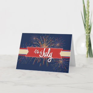 Tarjeta el 4 de julio Card#4