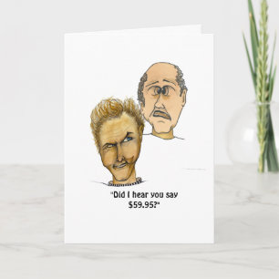 Tarjeta El 60 aniversario de Funny Guy