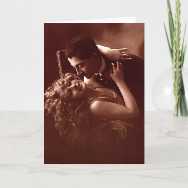 Tarjeta El abrazo (Anverso)