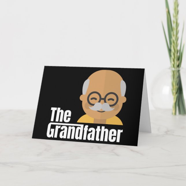 Tarjeta El abuelo (Anverso)