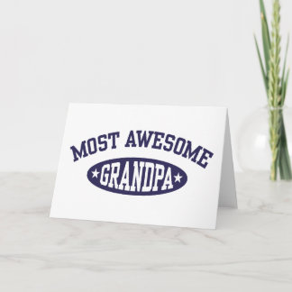 Tarjeta El abuelo más asombroso
