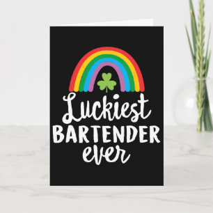 Tarjeta El afortunado Rtender Siempre Día de San Patricio 