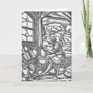 Tarjeta El alfarero, 1574