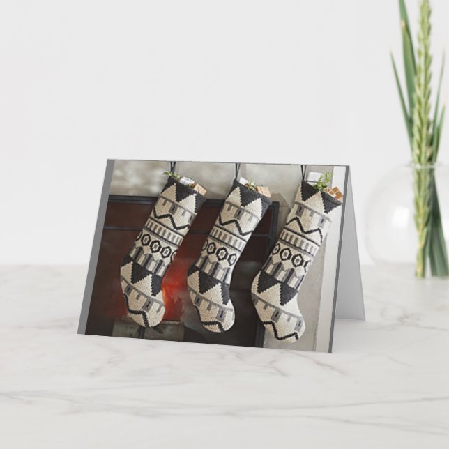 TARJETA "EL ALMACENAMIENTO ES HUNG Y LOS NAVIDADES ESTÁN C (Anverso)