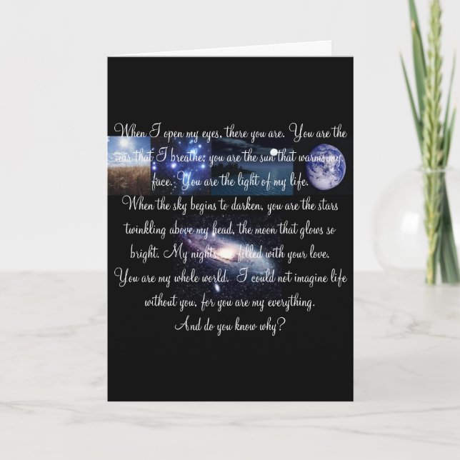 Tarjeta El amor de Frank (Anverso)