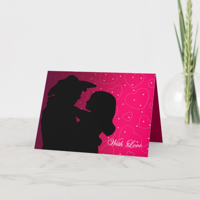 Tarjeta El amor de las vacas (Anverso)