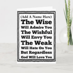 Tarjeta El Amor De Los Dioses Es Para Todos