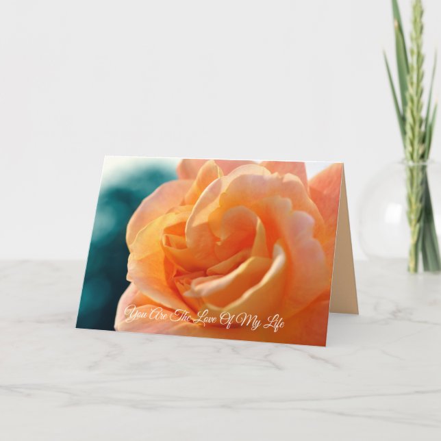 Tarjeta El amor de mi vida (Anverso)