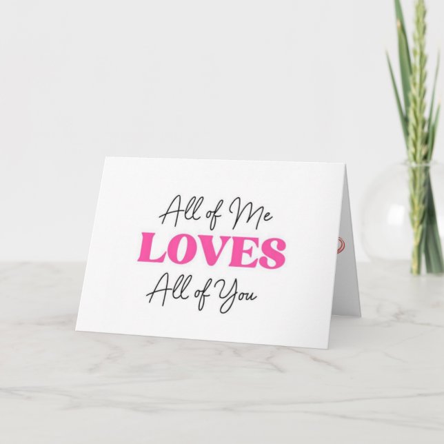 Tarjeta **EL AMOR DE MI VIDA** 40º CUMPLEAÑOS DE LA Tarjet (Anverso)