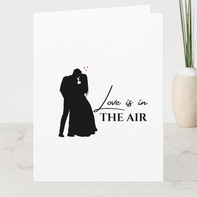 Tarjeta El amor de pareja está en el aire (Anverso)