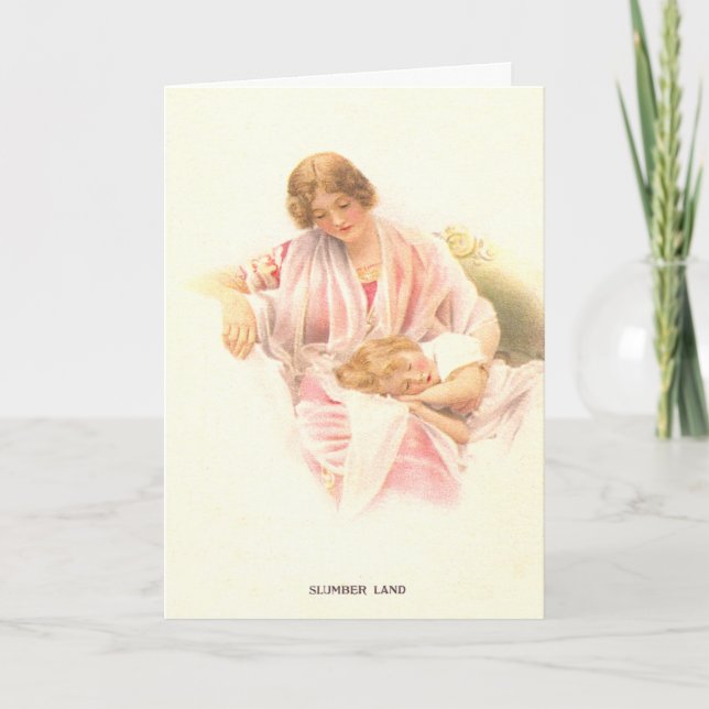 Tarjeta El amor de una madre (Anverso)