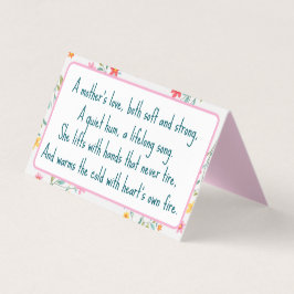 Tarjeta El amor de una madre