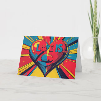 Tarjeta El amor es...