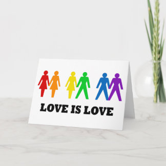 Tarjeta El amor es amor