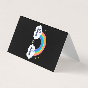 Tarjeta El amor es el amor. LGBT+orgullo. Arcoiris
