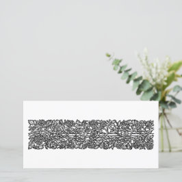 Tarjeta El amor es suficiente frontera (por William Morris