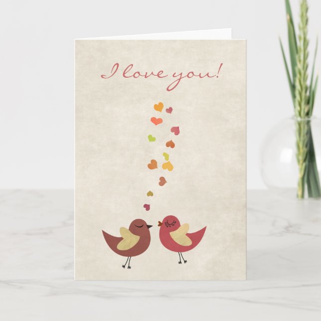 Tarjeta El amor está en el aire (Anverso)