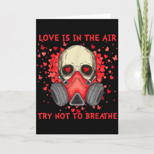 Tarjeta El Amor Está En El Aire Intenta No Respirar Anti S