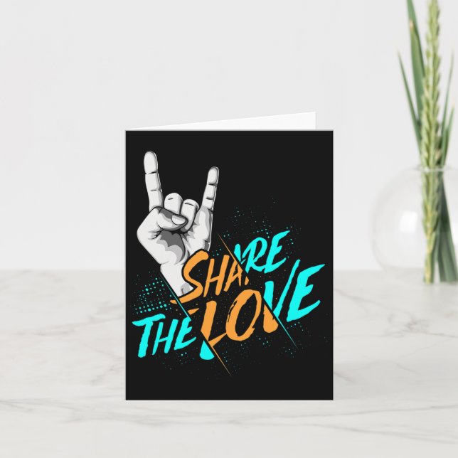 Tarjeta El amor hombres mujeres niños niños Chicas como re (Anverso)