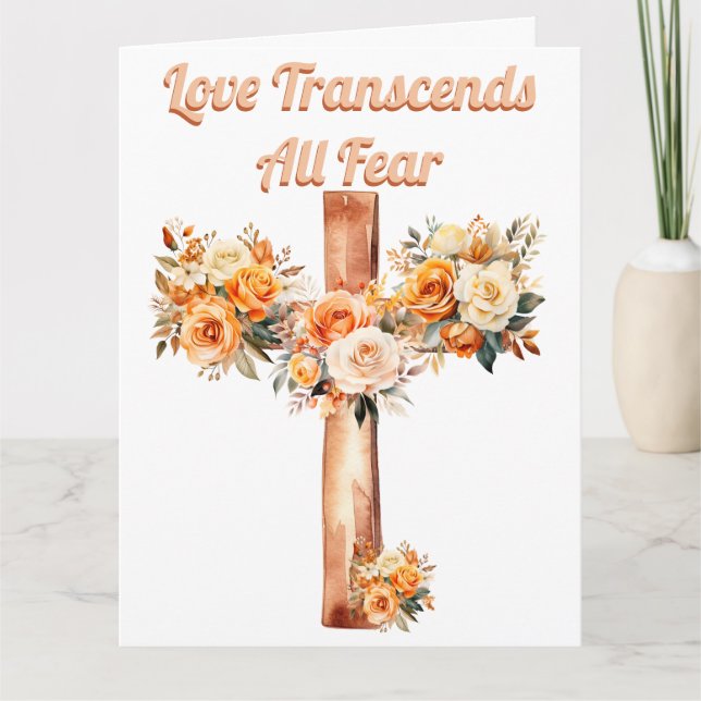 Tarjeta El amor trasciende (Anverso)