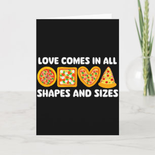 Tarjeta El Amor Viene En Todas Las Formas Y Tamaños - Aman