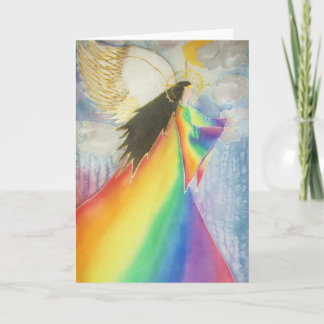 Tarjeta El Ángel del Arcoiris