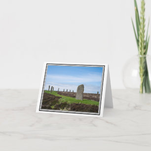 Tarjeta ¡El anillo de Brodgar!