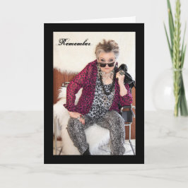 Tarjeta El Año Nuevo comparado con el año pasado