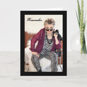 Tarjeta El Año Nuevo comparado con el año pasado