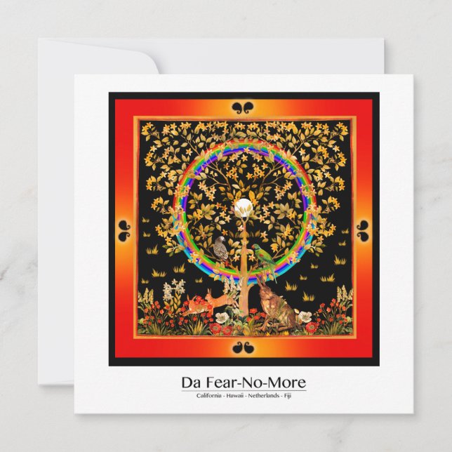 Tarjeta El árbol de la vida (Anverso)