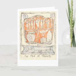 Tarjeta El árbol de los pensamientos