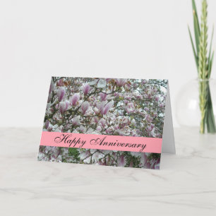 Tarjeta El árbol tulipán florece