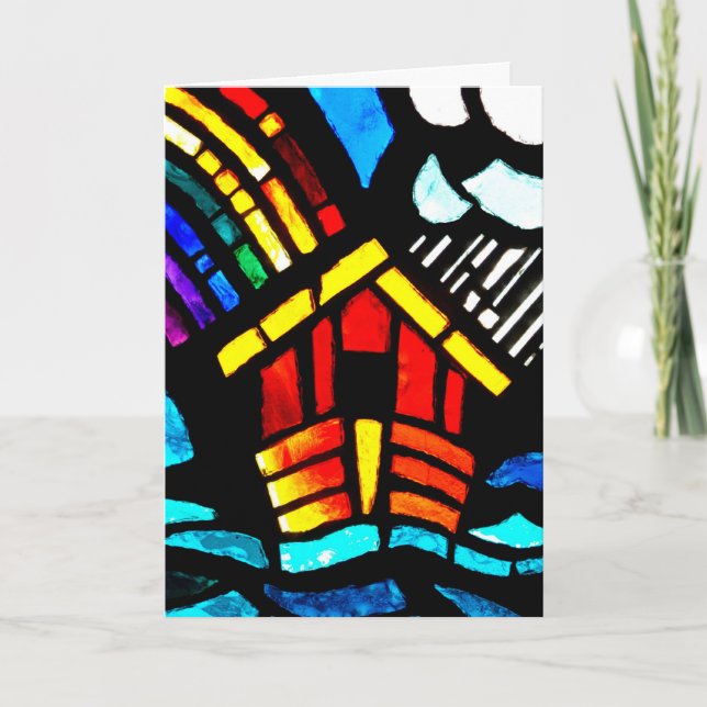Tarjeta El Arca Notecard de Noé (Anverso)